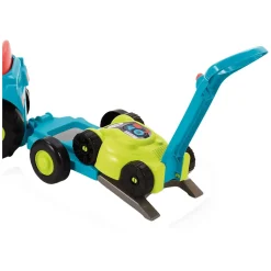 Tractor met Aanhanger en Grasmaaier><noscript><img width=