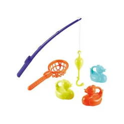 Visspel Eenden met Schepnet, 5dlg.-Ecoiffier Hot