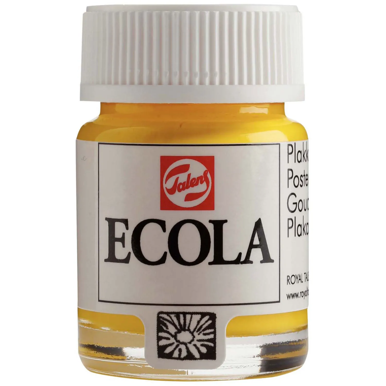 Ecola Plakkaatverf Fles 16ml Geel 200>Bruynzeel Outlet