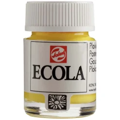 Ecola Plakkaatverf Fles 16ml Citroengeel (Primair) 205>Bruynzeel Clearance