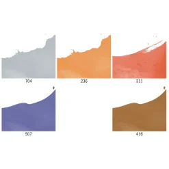 Ecoline Vloeibare Waterverf Set Additioneel, 5x30ml-Bruynzeel Clearance