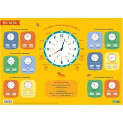 Educatieve onderlegger - De Klok-Deltas Hot