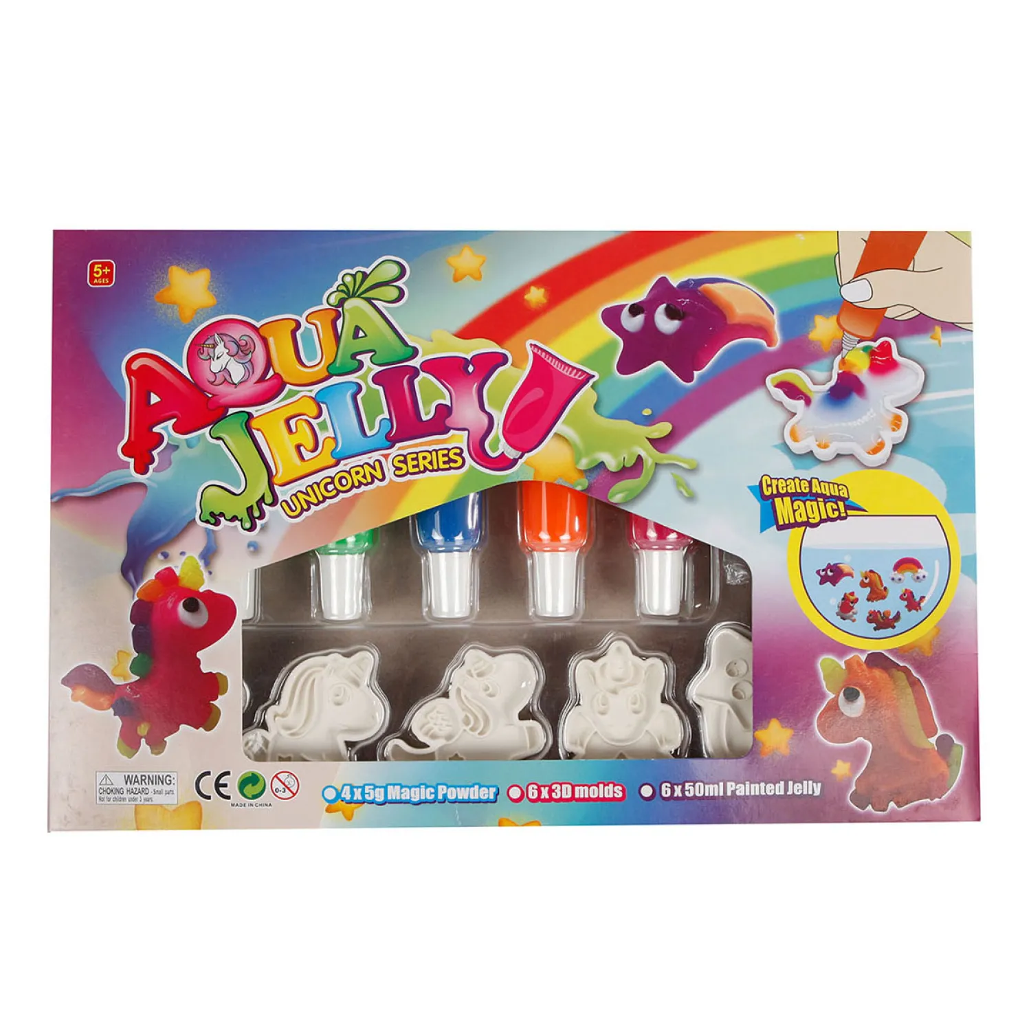 Eenhoorn 3D Aqua Gel Figuren Maken Set New