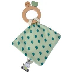 Eichhorn Baby HIPP Houten Bijtring met Knuffeldoekje Hot