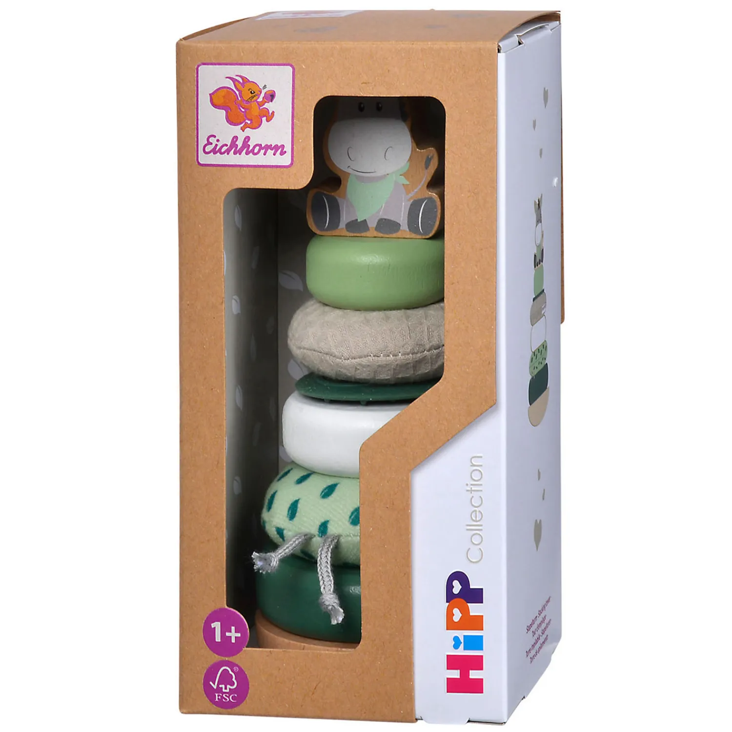 Baby Hipp Stapeltoren Ezel-Eichhorn New
