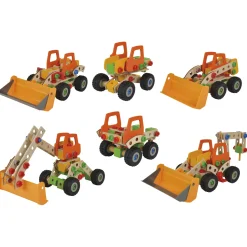 Constructor Werkvoertuigen 6in1, 140dlg.-Eichhorn Sale