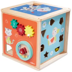 Eichhorn Houten Activiteitenbox met Vormen Sale