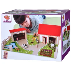 Houten Boerderij met Accessoires, 20dlg.>Eichhorn Best