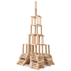 Eichhorn Houten Bouwplankjes, 200dlg. Hot