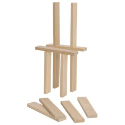 Eichhorn Houten Bouwplankjes, 200dlg. Hot