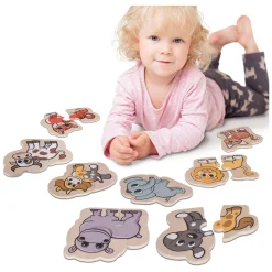 Houten Dierenpuzzel, 16st.-Eichhorn Hot