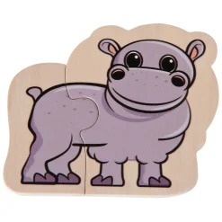 Houten Dierenpuzzel, 16st.-Eichhorn Hot