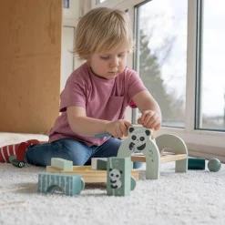 Houten Hamerbank Panda><noscript><img width=