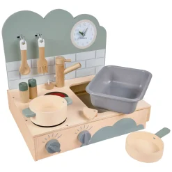 Houten Meeneemkeuken, 10dlg.>Eichhorn Outlet