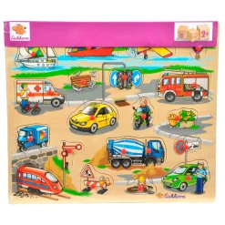 Houten Mega Noppenpuzzel>Eichhorn Discount