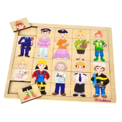 Eichhorn Houten Puzzel - Beroepen, 30st. New