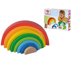 Eichhorn Houten Stapelregenboog, 8dlg. Hot