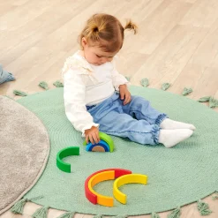 Eichhorn Houten Stapelregenboog, 8dlg. Hot