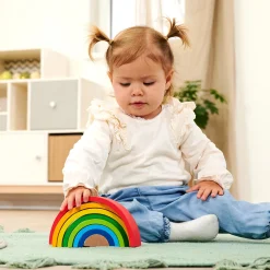 Eichhorn Houten Stapelregenboog, 8dlg. Hot