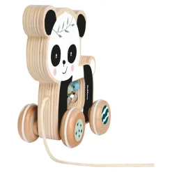 Houten Trekdier Panda><noscript><img width=
