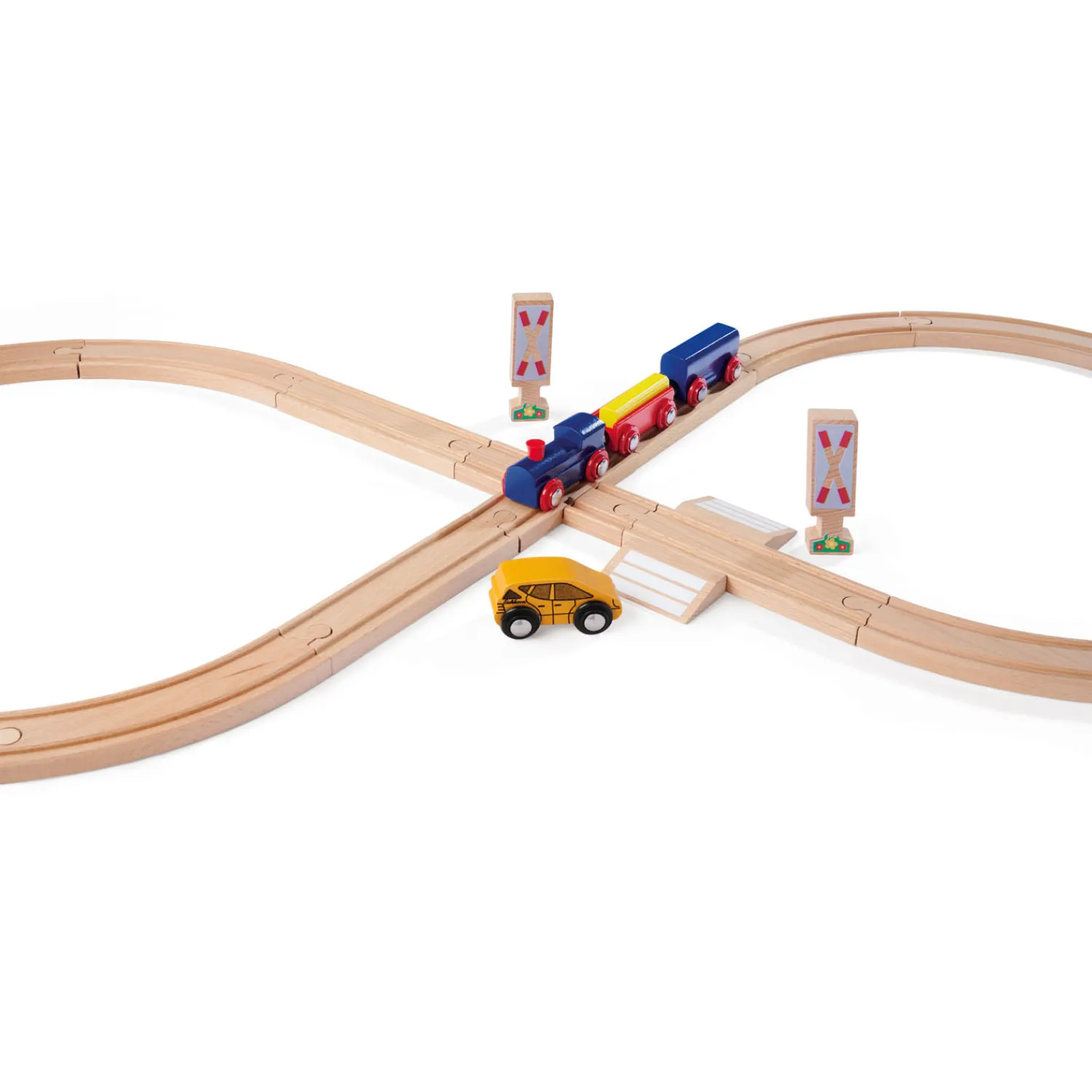 Treinbaan 8 Figuur Speelset, 27dlg.-Eichhorn Outlet