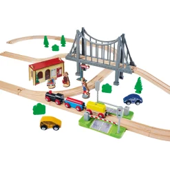Eichhorn Treinbaan met Brug Speelset, 55dlg. Sale