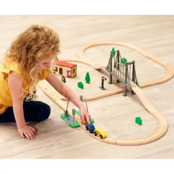 Eichhorn Treinbaan met Brug Speelset, 55dlg. Sale