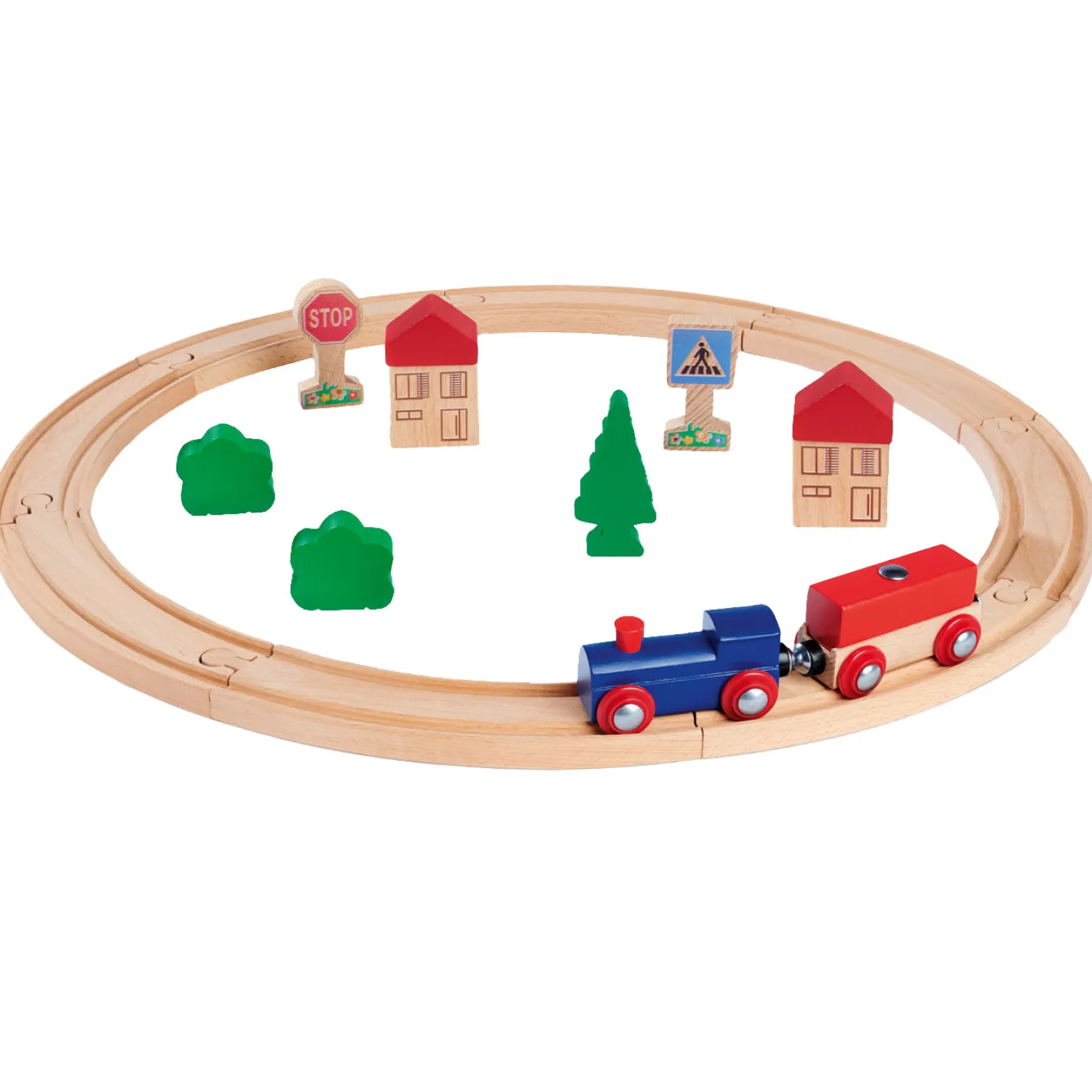 Treinbaan Speelset, 20dlg.>Eichhorn Discount