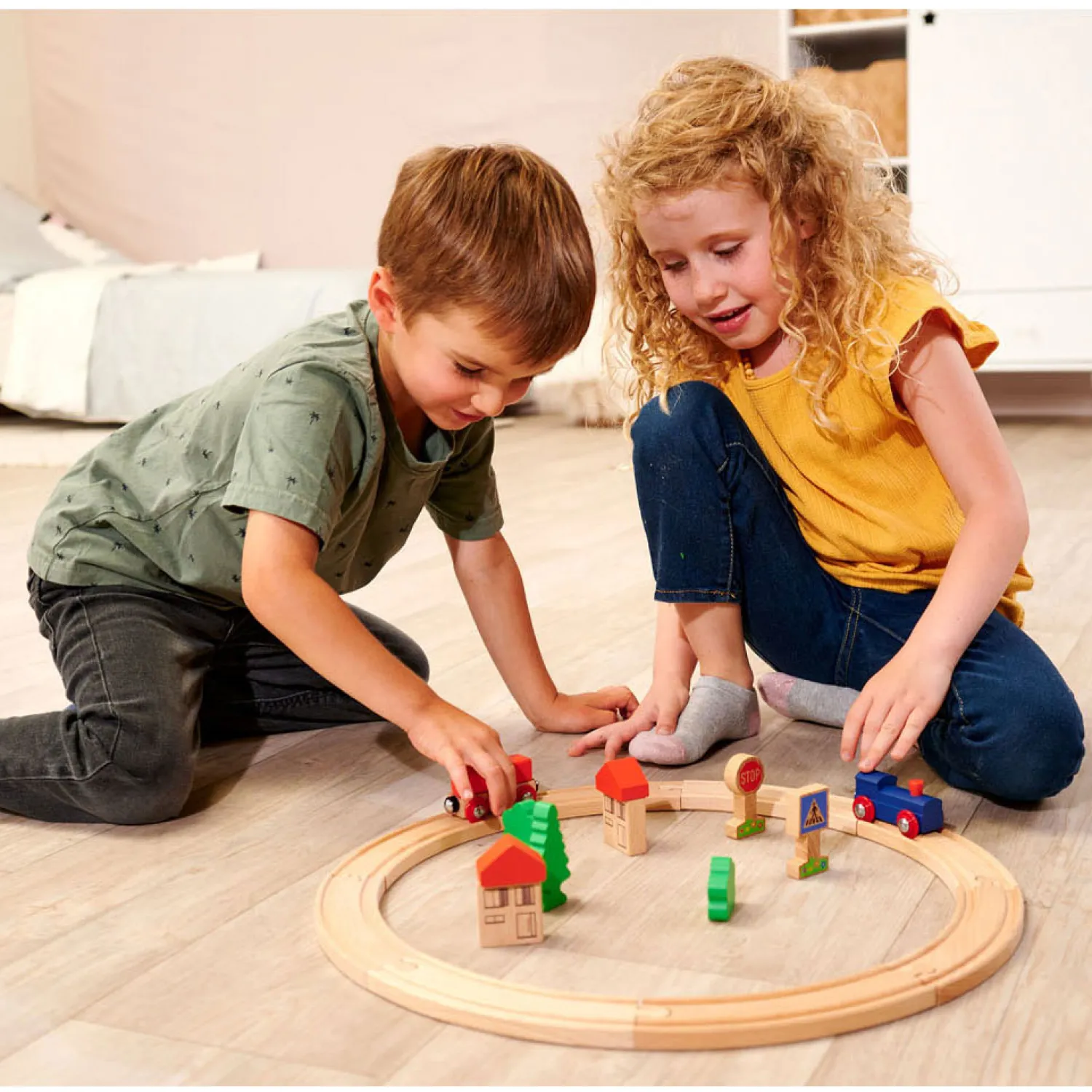 Treinbaan Speelset, 20dlg.>Eichhorn Discount