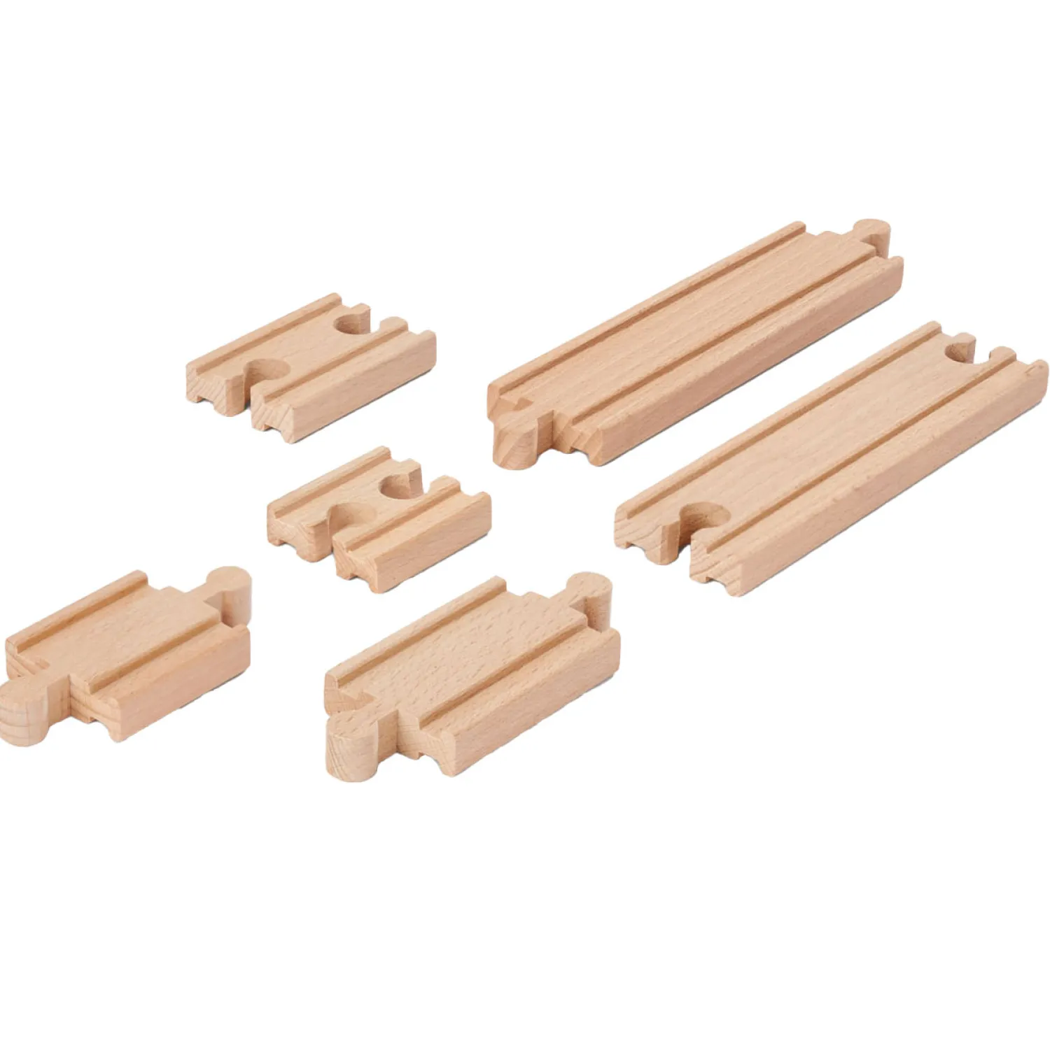 Treinrails Sporen Uitbreidingsset, 6dlg.-Eichhorn Discount