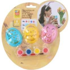 Eierverfset Sjablonen, 8dlg.> Online