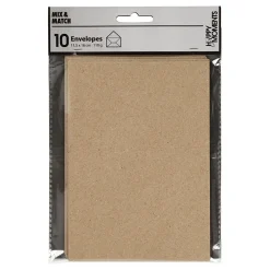 Envelop Naturel, 11,5x15cm, 10st.-Creativ Company Discount