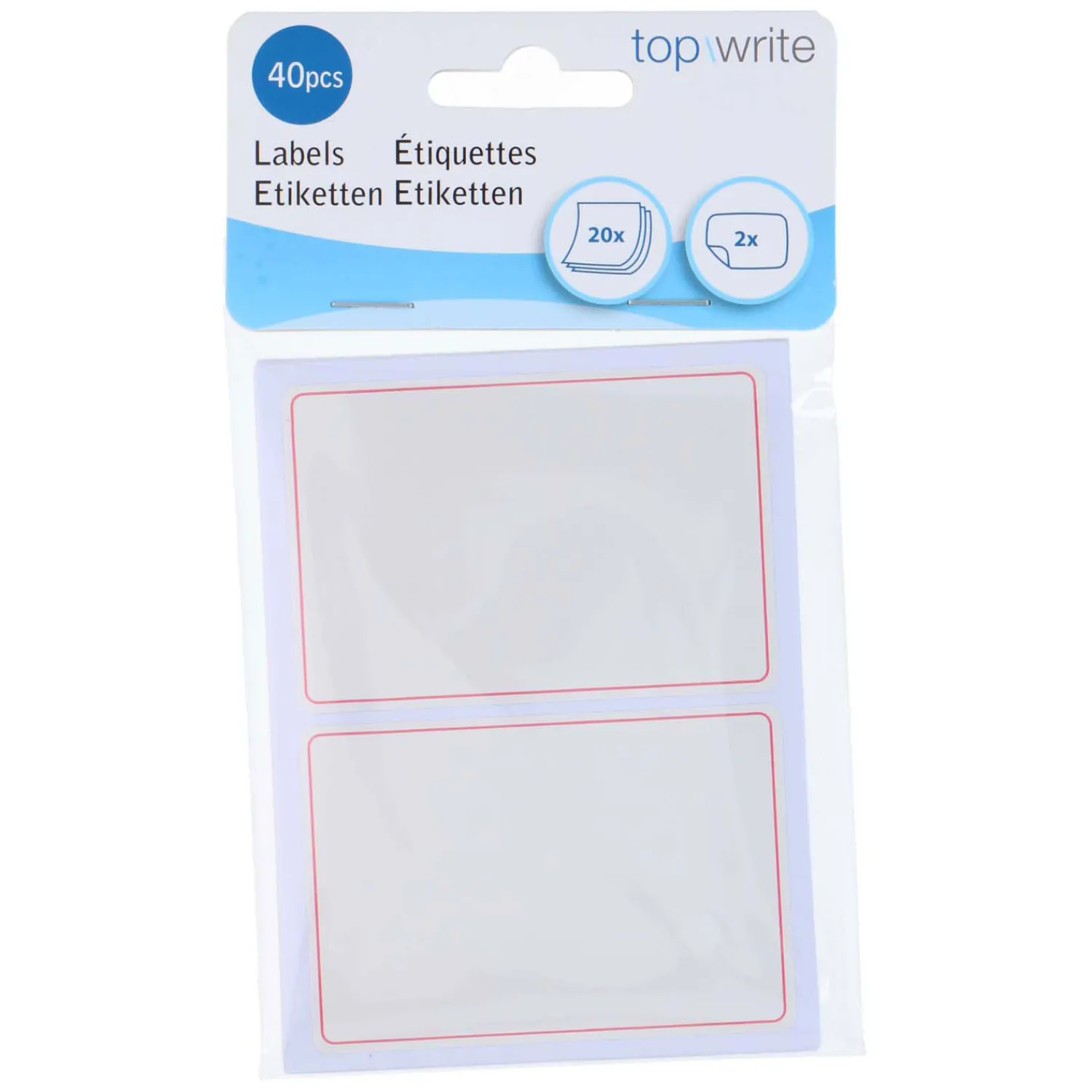 Etiketten, 40st.> Best