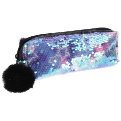Etui met Pailletten en Pompom> Discount