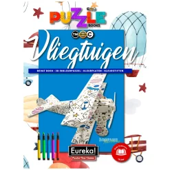 3D Puzzel Books - Vliegtuigen-Eureka Outlet