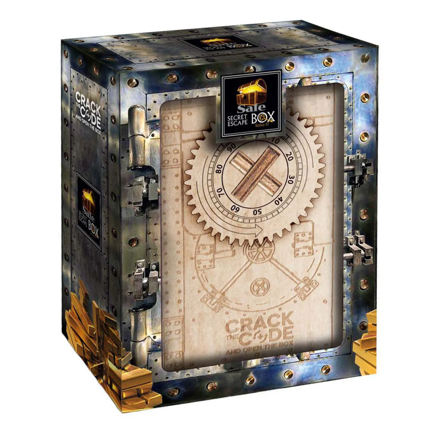 Eureka 3D Safe Secret Escape Puzzel Box Hot