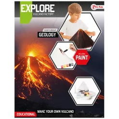 Maak je eigen Vulkaan-Explore New