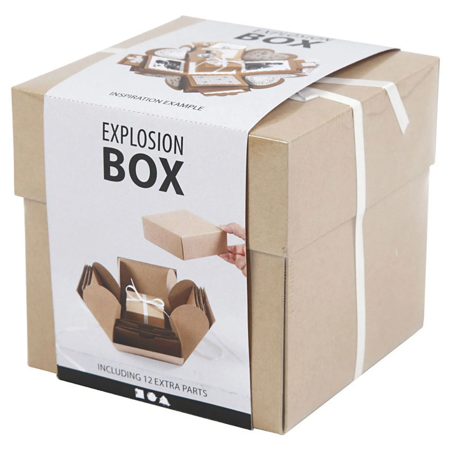 Explosion Box Geschenkdoos Naturel Set>Creativ Company Outlet