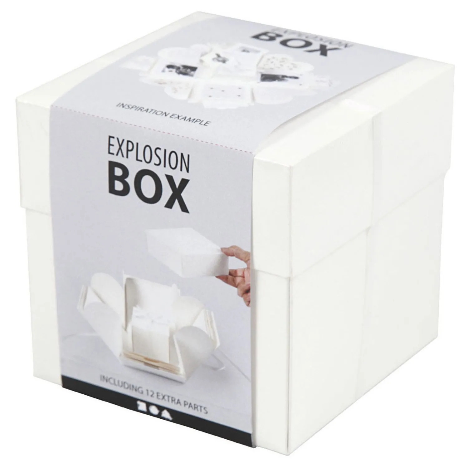 Explosion Box Geschenkdoos Off-white Set>Creativ Company Hot