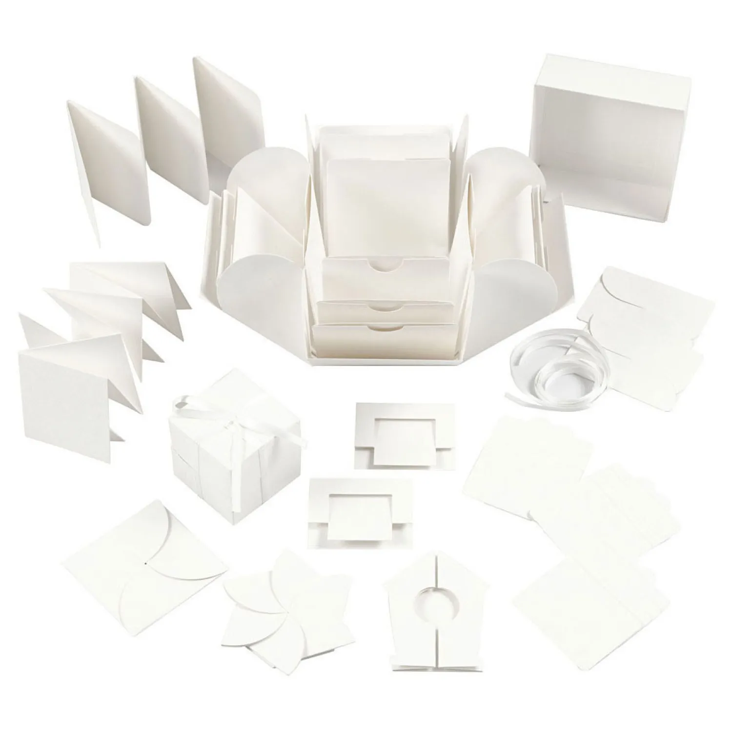 Explosion Box Geschenkdoos Off-white Set>Creativ Company Hot
