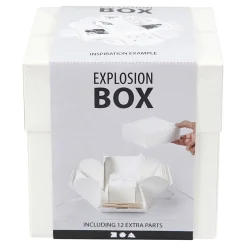 Explosion Box Geschenkdoos Off-white Set><noscript><img width=