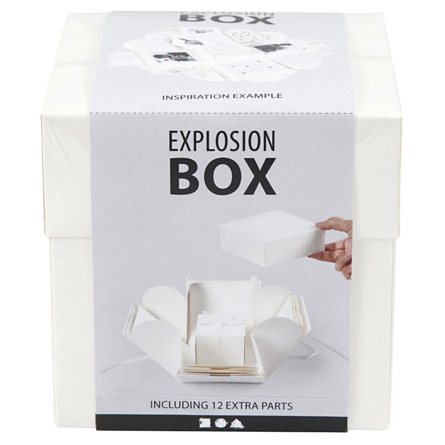 Explosion Box Geschenkdoos Off-white Set>Creativ Company Hot