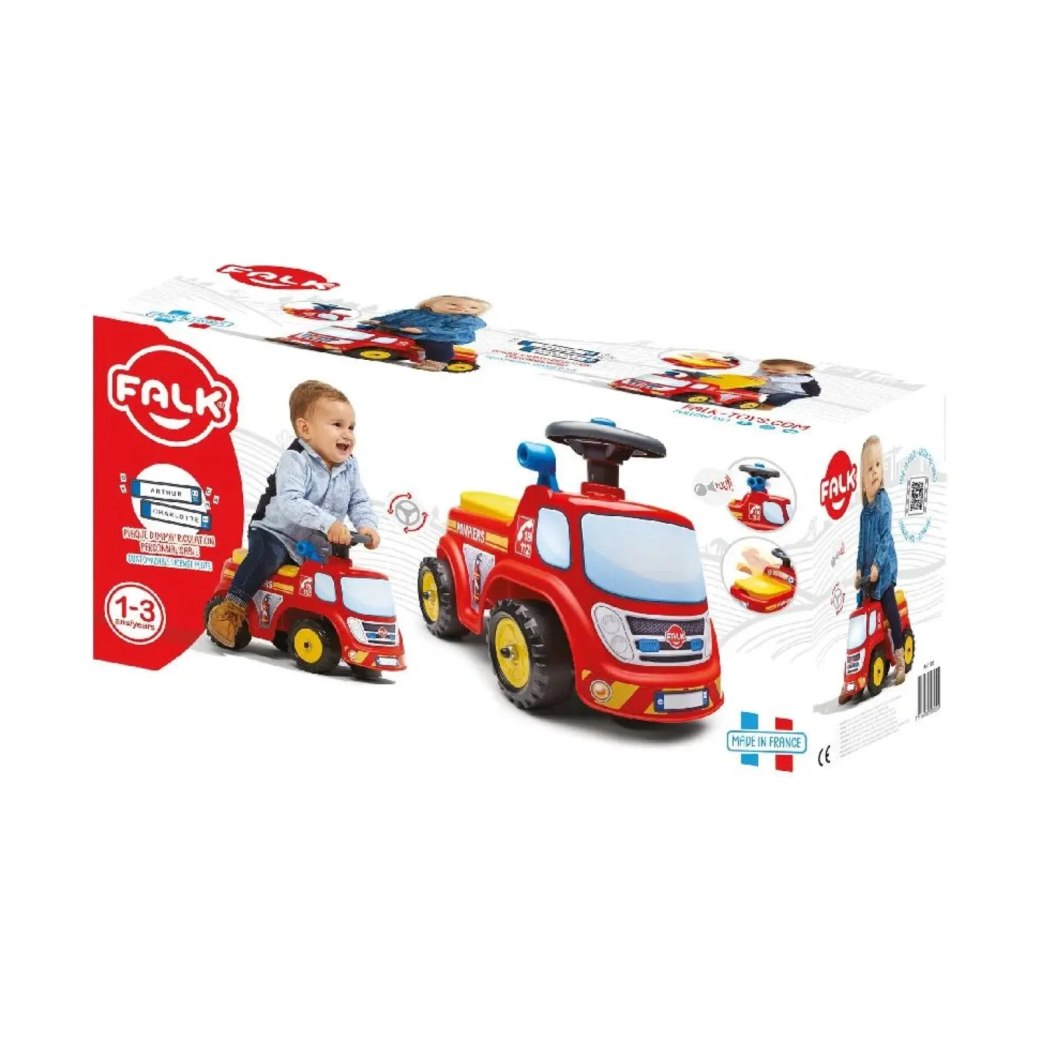 Falk Loopwagen Brandweer- Clearance