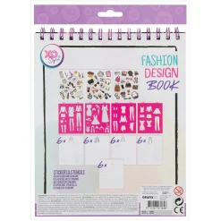 Grafix Fashion Design Stickerboek + Stencils