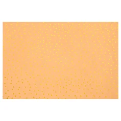 Creativ Company Faux Leather Papier Bruin met Stippen, 1m Clearance