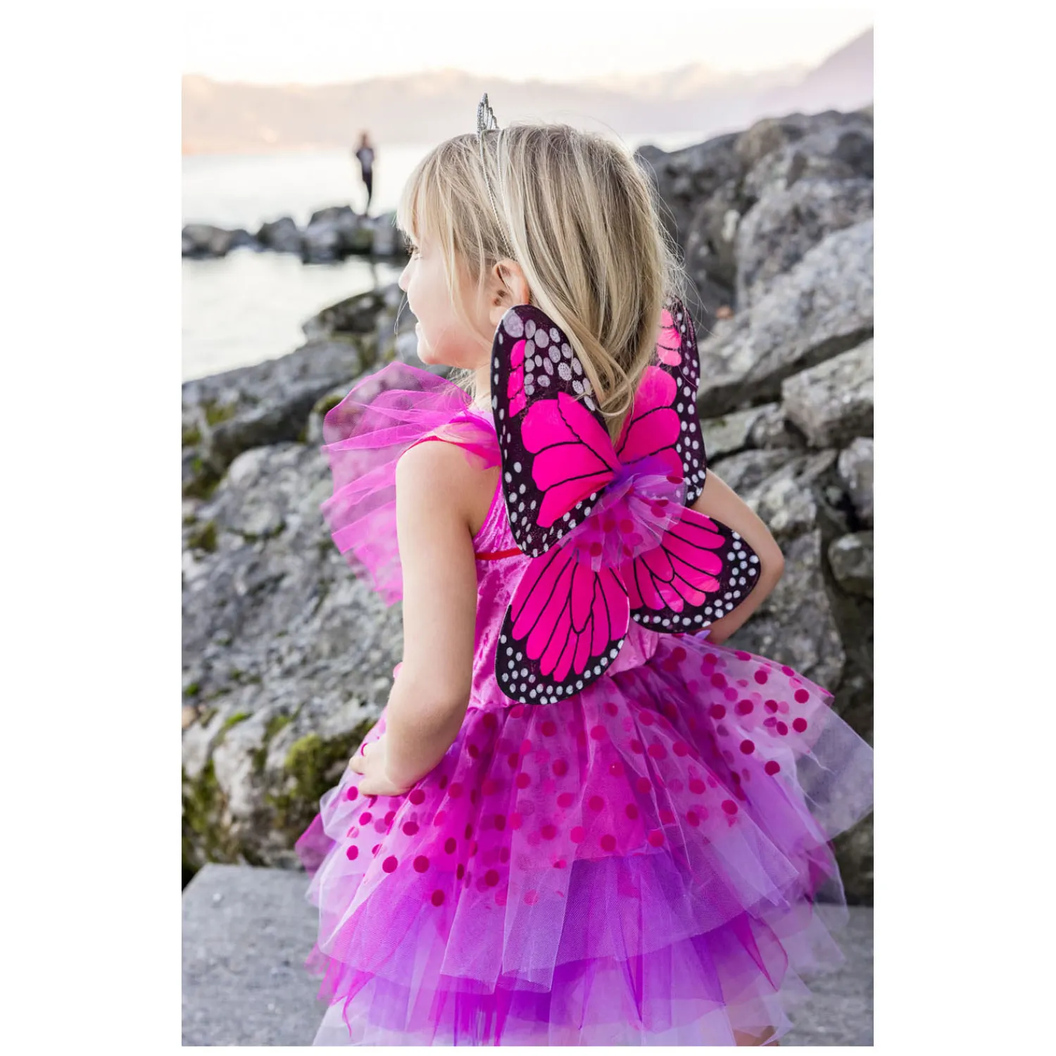 Feeënjurk met Bloemen Deluxe, 5-6jr.-Great Pretenders New