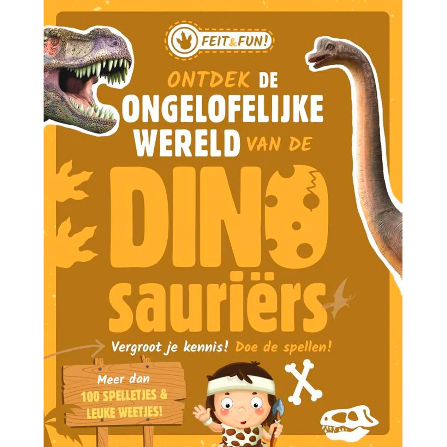 Rebo Publishers Feit & Fun - Dinosauriërs Outlet