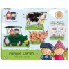 Fien & Teun Pompom Plakken-Bambolino Toys Clearance