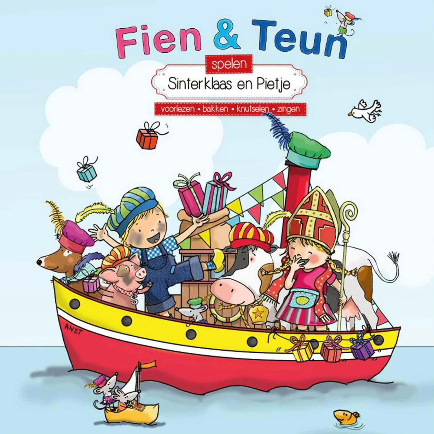 Fien & Teun spelen Sinterklaas en Pietje-WPG Uitgevers New