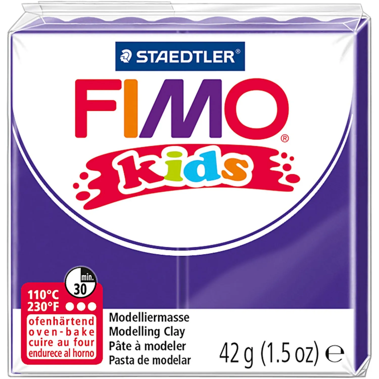 Fimo Kids Boetseerklei Paars, 42gr Sale